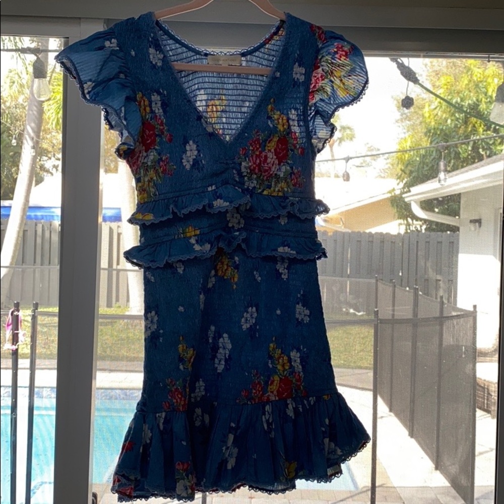 Love Shack Fancy Sonara Mini Dress